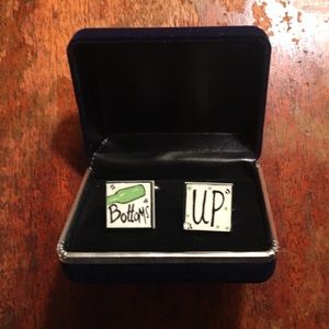 Ceramic Punny Cufflinks